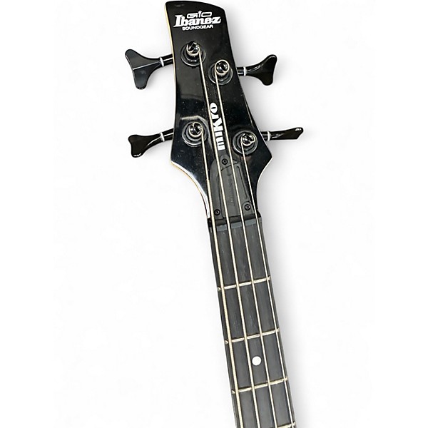Used Ibanez GSRM20 Mikro Short Scale Black Electric Bass Guitar