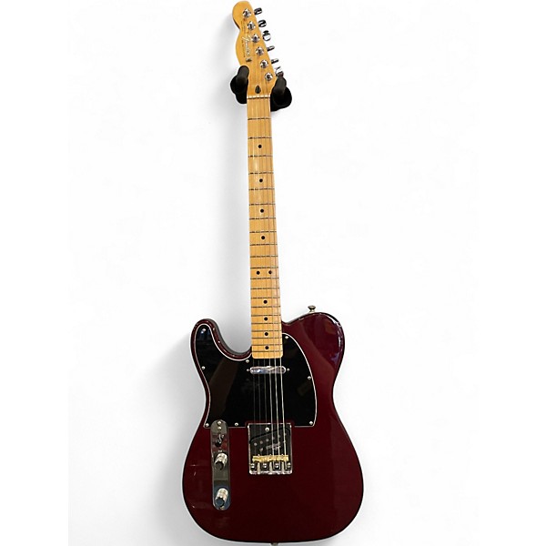 Used Fender Standard Telecaster Left Handed Midnight Wine Electric Guitar