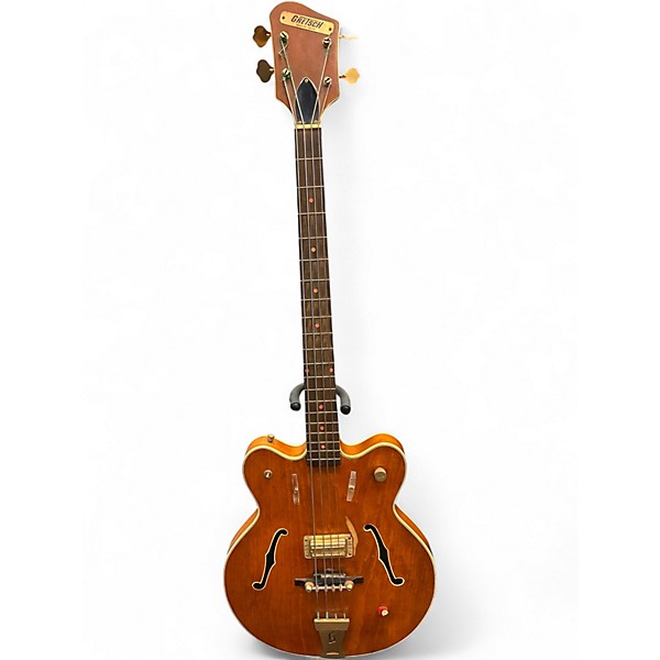 Vintage 1963 Gretsch Guitars PX6070 Natural Electric Bass Guitar