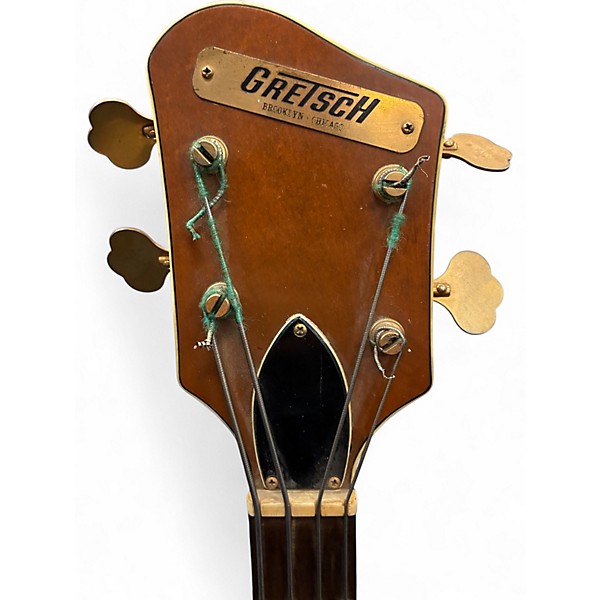 Vintage 1963 Gretsch Guitars PX6070 Natural Electric Bass Guitar
