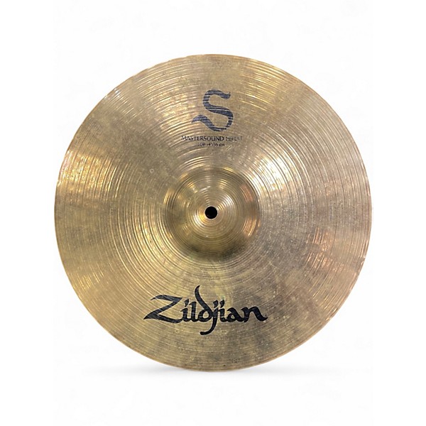 Used Zildjian 14in S Family Mastersound Hi-Hats Pair Cymbal