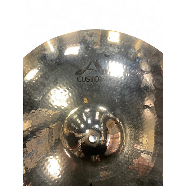 Used Zildjian 16in A Custom Crash Cymbal