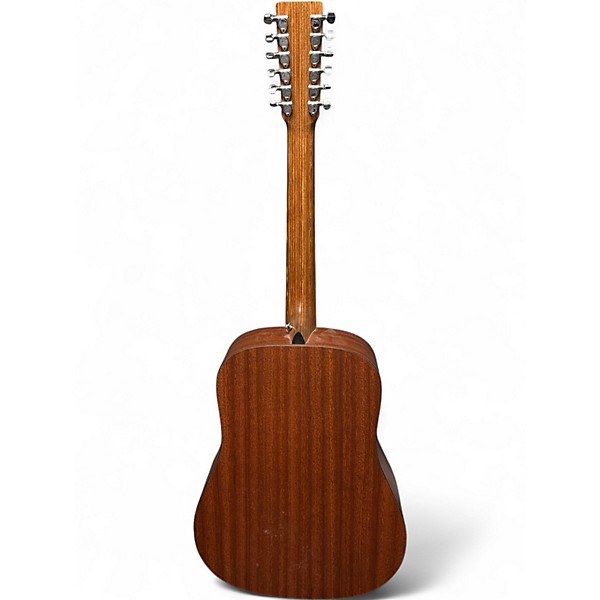 Used Martin D-X2E 12 STRING Natural 12 String Acoustic Electric Guitar