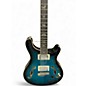 Used PRS SE Hollowbody II Piezo Peacock Blue Hollow Body Electric Guitar