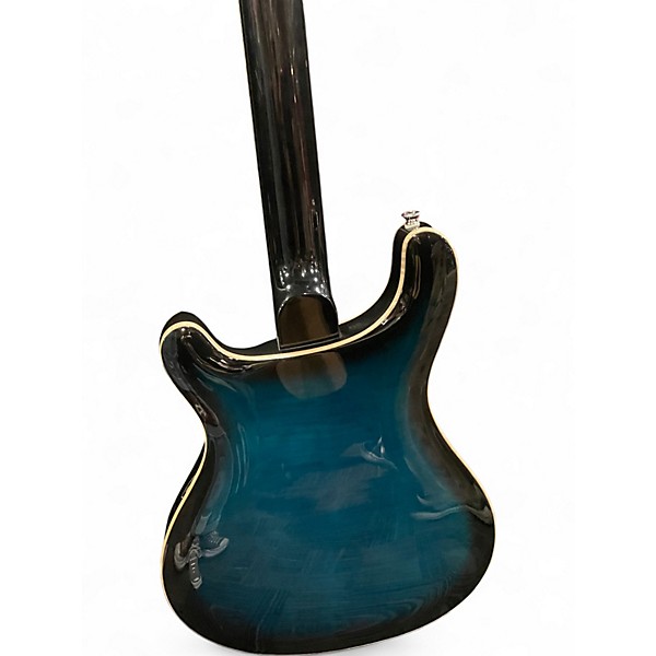 Used PRS SE Hollowbody II Piezo Peacock Blue Hollow Body Electric Guitar