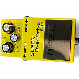 Used BOSS SD1 Super Overdrive Effect Pedal