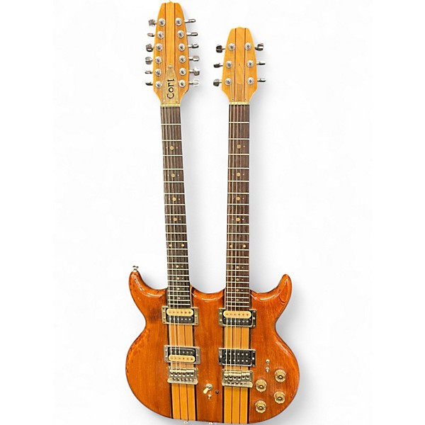 Used Cort DN-1 Natural Solid Body Electric Guitar