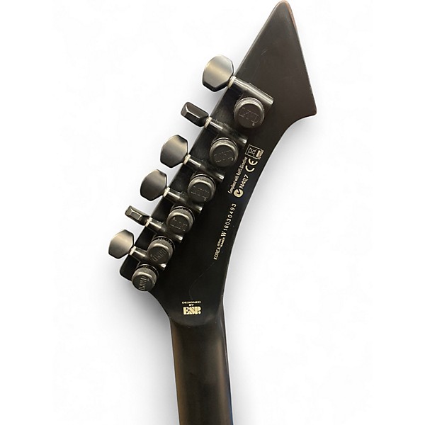 Used 2020s ESP LTD James Hetfield Snakebyte LH Black Solid Body Electric Guitar