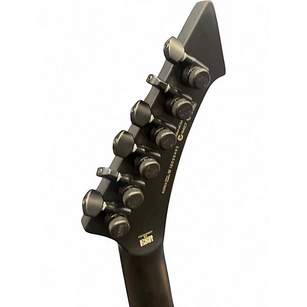 Used 2020s ESP LTD James Hetfield Snakebyte LH Black Solid Body Electric Guitar