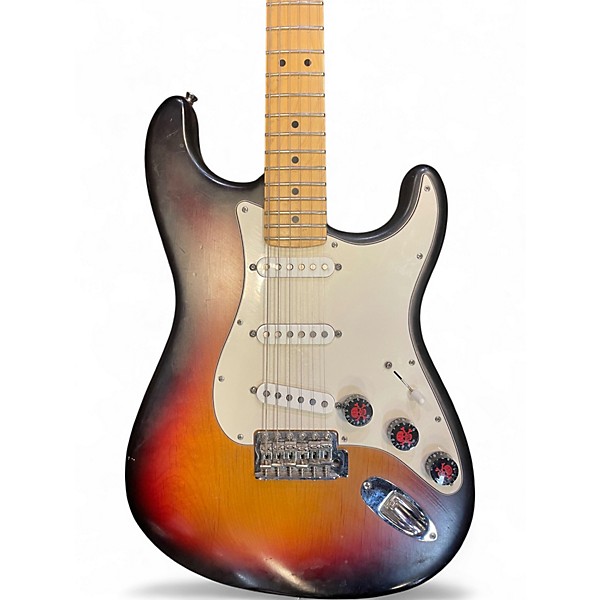 Used Fender Highway One Stratocaster 3 Color Sunburst Solid Body Electric Guitar