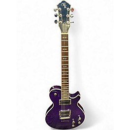 Used Michael Kelly PATRIOT DECREE Purple Solid Body Electric Guitar