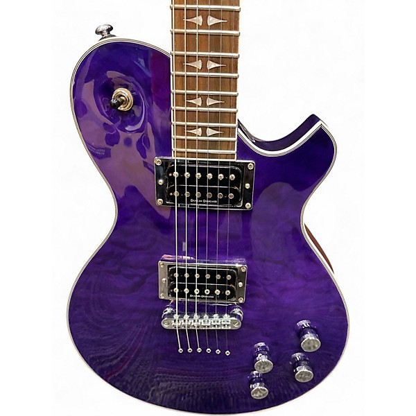 Used Michael Kelly PATRIOT DECREE Purple Solid Body Electric Guitar
