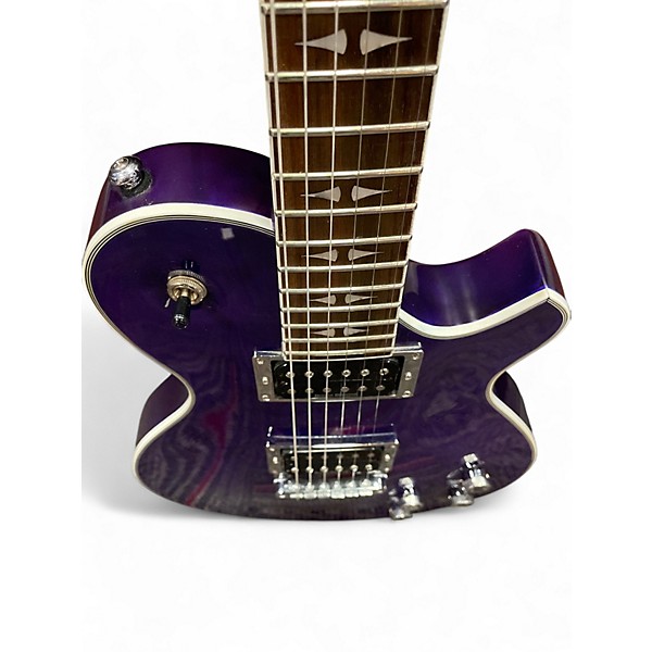 Used Michael Kelly PATRIOT DECREE Purple Solid Body Electric Guitar
