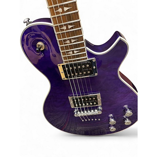 Used Michael Kelly PATRIOT DECREE Purple Solid Body Electric Guitar