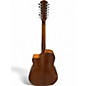 Used Fender CD60sce 12 Natural 12 String Acoustic Electric Guitar