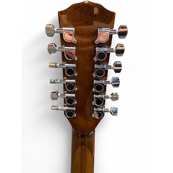 Used Fender CD60sce 12 Natural 12 String Acoustic Electric Guitar