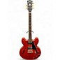 Used Gibson ES335 Dot Reissue Faded Flat Red Hollow Body Electric Guitar thumbnail