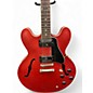 Used Gibson ES335 Dot Reissue Faded Flat Red Hollow Body Electric Guitar