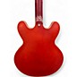 Used Gibson ES335 Dot Reissue Faded Flat Red Hollow Body Electric Guitar