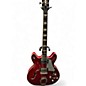Used Hagstrom SUPER VIKING Red Hollow Body Electric Guitar thumbnail