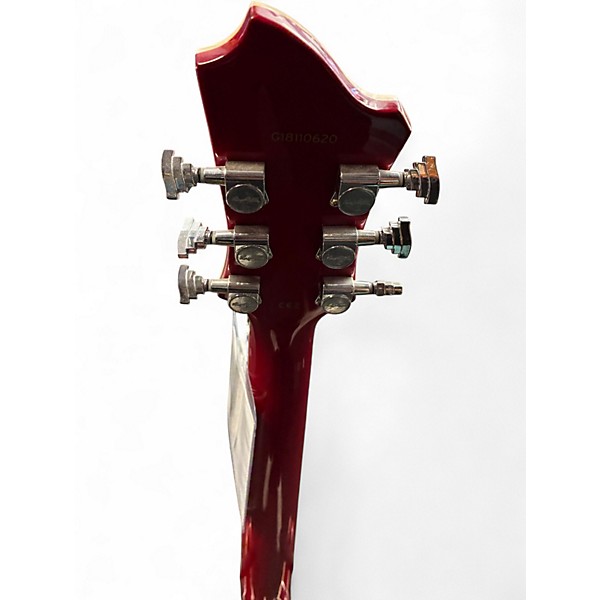 Used Hagstrom SUPER VIKING Red Hollow Body Electric Guitar