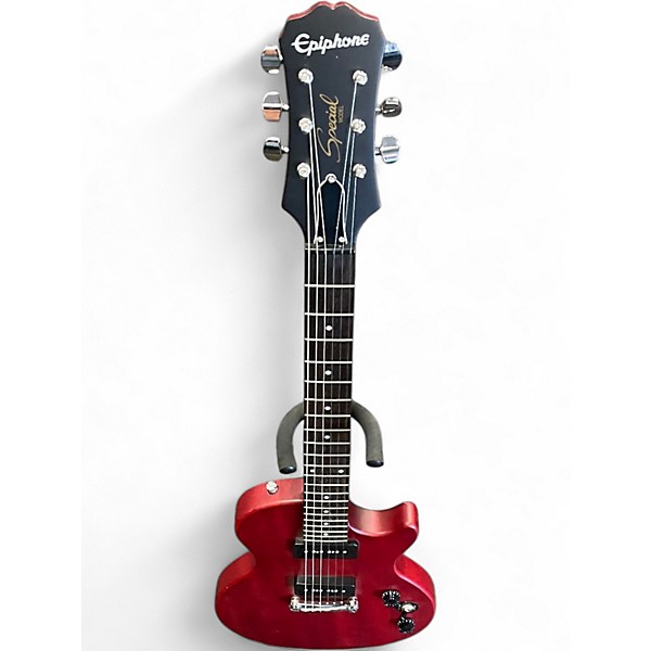 Used Epiphone Les Paul Special P90 RED Solid Body Electric Guitar