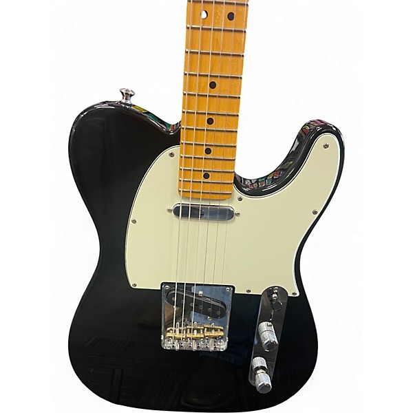 Used Fender American Professional II Telecaster Black Solid Body Electric Guitar