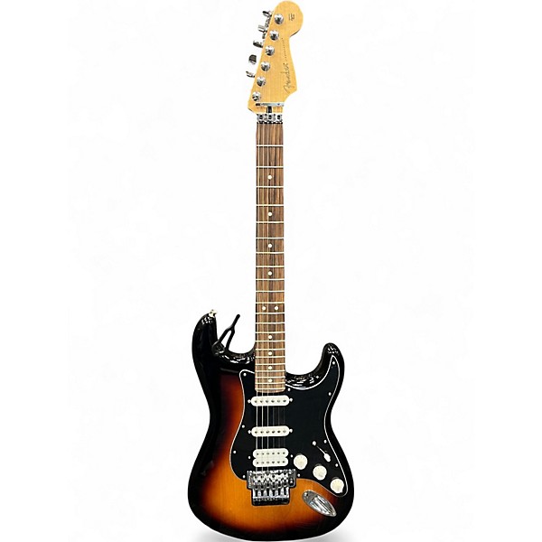 Used Fender P[LAYER STRATOCASTER FLOYD ROSE 3 Tone Sunburst Solid Body Electric Guitar