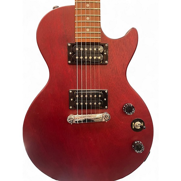 Used Epiphone Les Paul Studio Faded Cherry Solid Body Electric Guitar