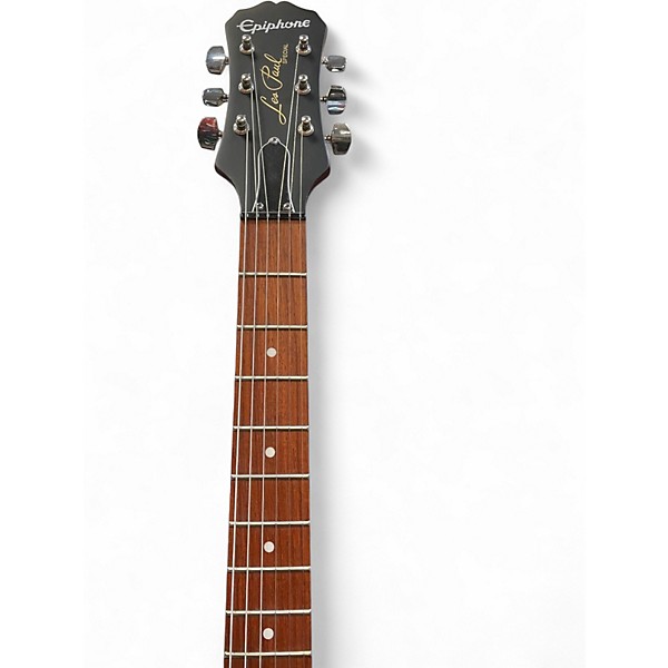 Used Epiphone Les Paul Studio Faded Cherry Solid Body Electric Guitar