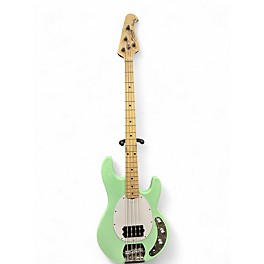 Used Sterling by Music Man Sub 4 Seafoam Green Electric Bass Guitar