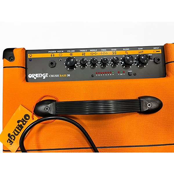 Used Orange Amplifiers crush bass 50 Bass Combo Amp