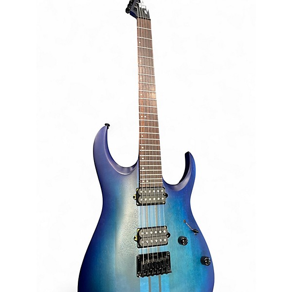 Used Ibanez RGAT62 Blue Burst Solid Body Electric Guitar
