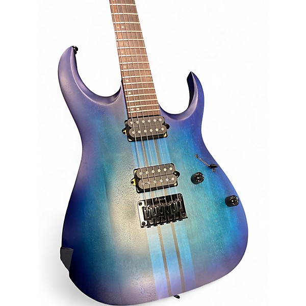 Used Ibanez RGAT62 Blue Burst Solid Body Electric Guitar