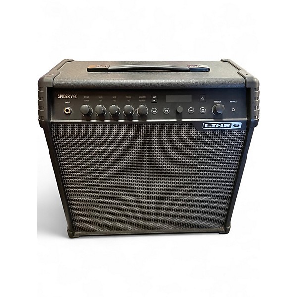 Used Line 6 Spider V 60 1x10 Guitar Combo Amp