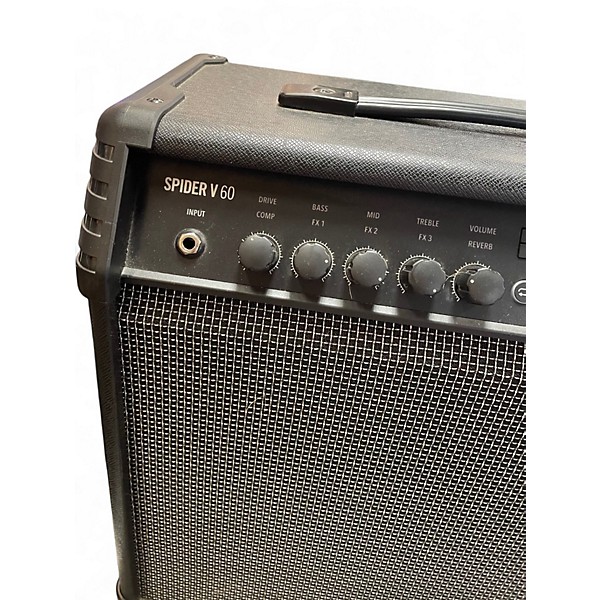 Used Line 6 Spider V 60 1x10 Guitar Combo Amp