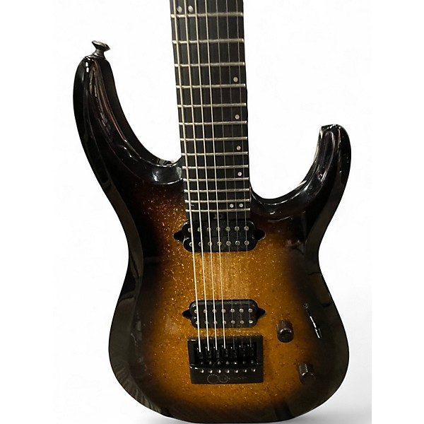 Used Jackson PRO PLUS DK MODERN EVTN7 GOLDEN Solid Body Electric Guitar