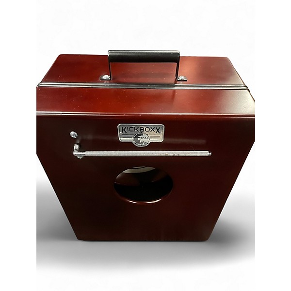 Used Toca 3 Piece KICKBOX Brown Drum Kit