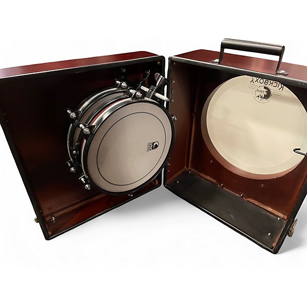 Used Toca 3 Piece KICKBOX Brown Drum Kit