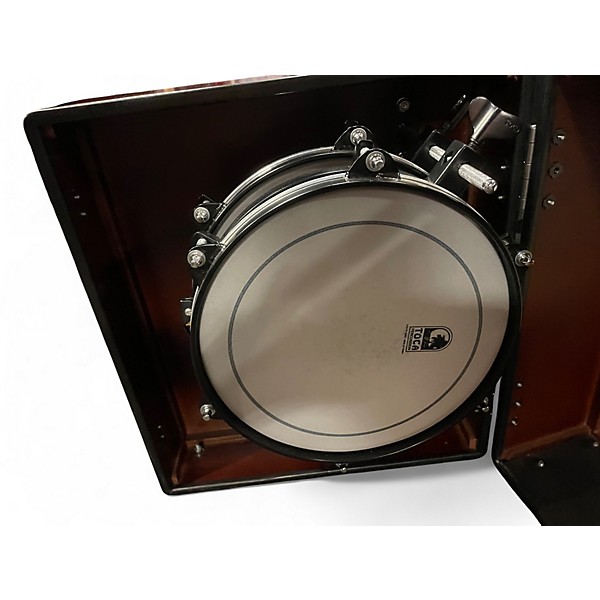 Used Toca 3 Piece KICKBOX Brown Drum Kit