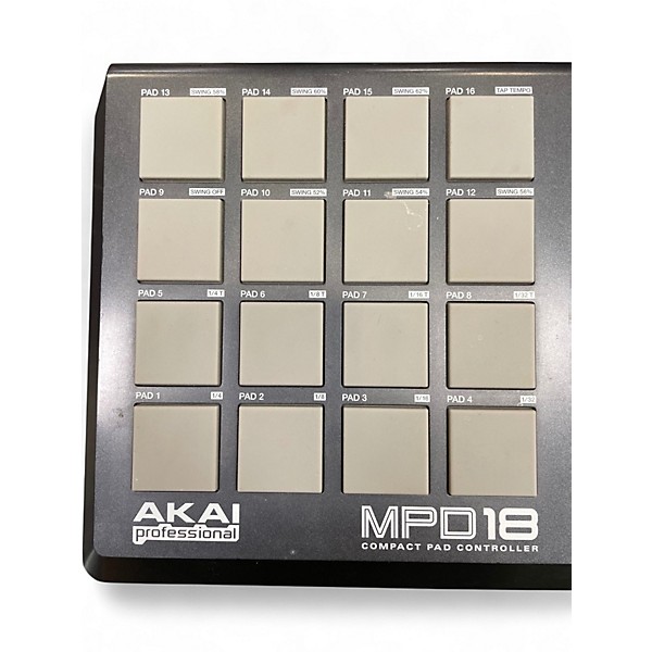 Used Akai Professional MPD18 MIDI Controller