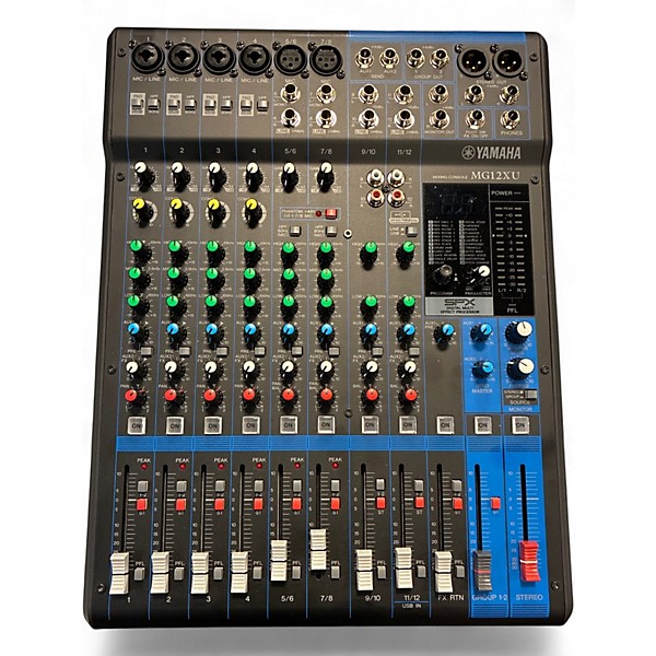 Used Yamaha MG12XU Unpowered Mixer