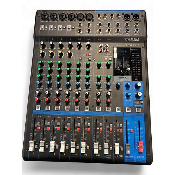 Used Yamaha MG12XU Unpowered Mixer