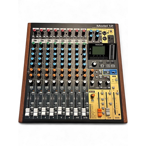 Used TASCAM MODEL 12 Powered Mixer