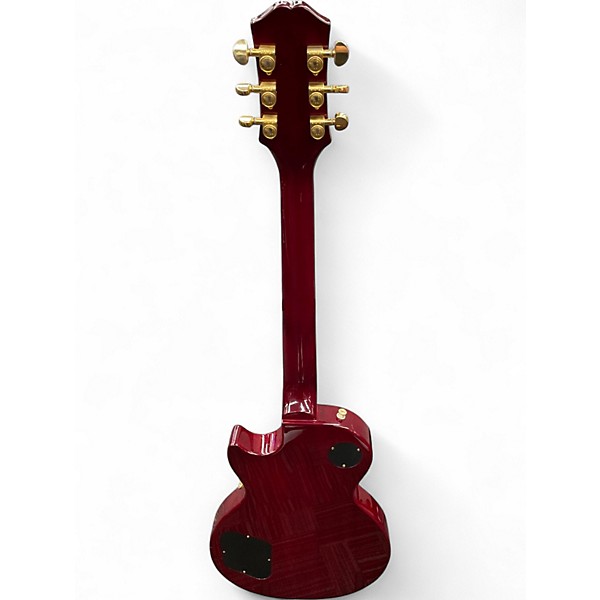 Used Epiphone Les Paul Studio Cherry Solid Body Electric Guitar