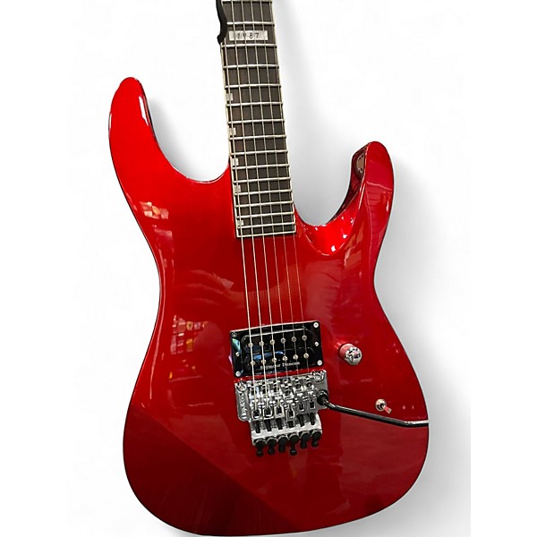 Used ESP LTD M-1 Custom '87 Candy Apple Red Metallic Solid Body Electric Guitar