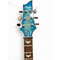 Used Schecter Guitar Research DIAMOND SERIES Trans Blue Solid Body Electric Guitar