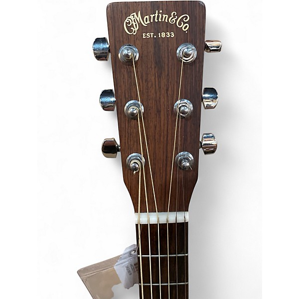 Used Martin DM Mahogany Brown Acoustic Guitar