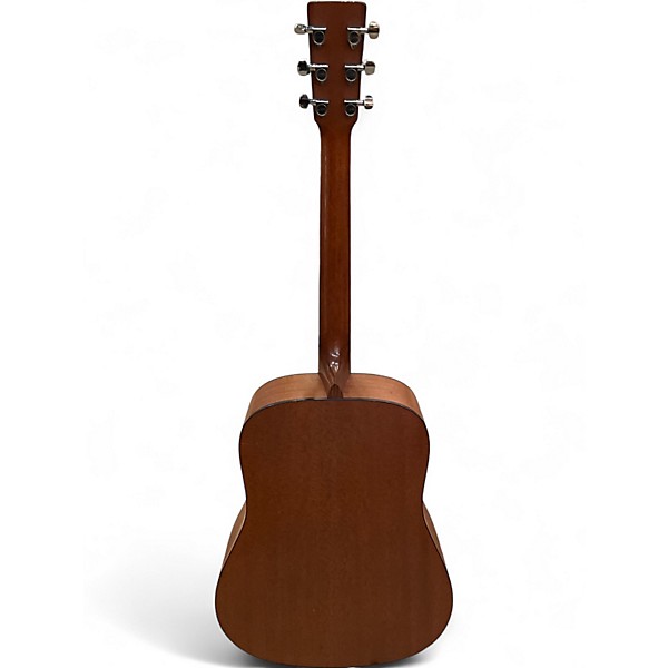 Used Martin DM Mahogany Brown Acoustic Guitar