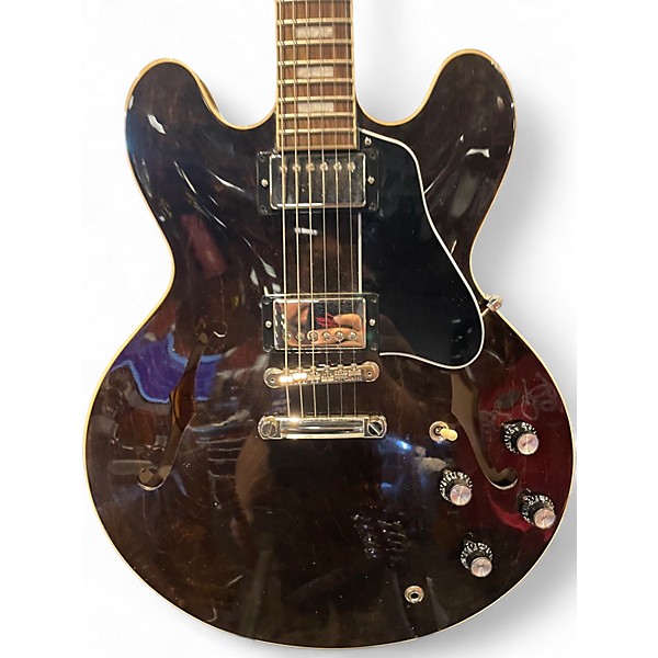 Used 2024 Gibson ES335 60s Block Walnut Hollow Body Electric Guitar